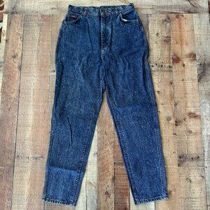 Vintage Lee Womens High-Waisted Stonewash Denim Jeans Size 16